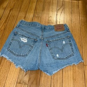Womens Levi 501 Jean Short